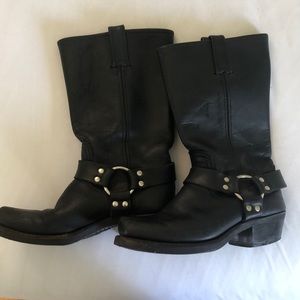 Frye Leather Motorcycle boots